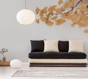 Vliestapete A.S. CRÉATION “Ginkgo-Tapete Zweige Gold Beige Naturmotiv”, grau, B:2,55m H:0,02m L:3,5m, Vlies, Tapeten