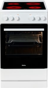 AMICA Elektro-Standherd “SHC 903 031 W”, Energieeffizienz: A (A+++-D), weiß, Herdsets, Komfortables Kochen und Backen mit übersichtlicher Handhabung