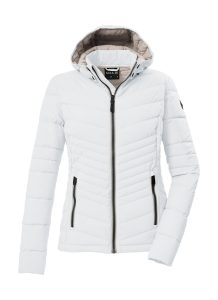 Steppjacke “GS 91 WMN QLTD JCKT”, Damen, Gr. 36, naturweiß, Obermaterial: 100% Polyester.Futter: 100% Polyester.Füllung: 100% Polyester, G.I.G.A. DX BY KILLTEC, Jacken Steppjacke, Damen Steppjacke: wasserabweisend, winddicht, atmungsaktiv