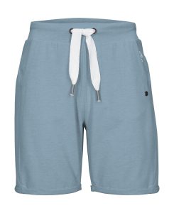 Bermudas “GS 45 WMN BRMDS”, Damen, Gr. 36, Normalgrößen, graublau, Obermaterial: 65% Polyester, 30% Baumwolle, 5% Elasthan, G.I.G.A. DX BY KILLTEC, Hosen Bermudas, Verstellbarer Bund, weich, strapazierfähig, floraler Akzent