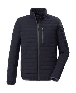 Steppjacke “GS 87 MN QLTD JCKT”, Herren, Gr. M, navy, Obermaterial: 100% Polyester.Futter: 100% Polyester.Füllung: 100% Polyester, G.I.G.A. DX BY KILLTEC, Jacken Steppjacke, Winddichte, wasserabweisende Steppjacke mit Teflon EcoElite™