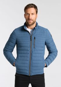 Steppjacke “GW 29 MN QLTD JCKT”, Herren, Gr. L, stahlblau, Obermaterial: 100% Polyester. Futter: 100% Polyester. Wattierung: 100% Polyester, G.I.G.A. DX BY KILLTEC, Jacken Steppjacke