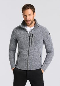 Strickfleecejacke “GW 55 MN KNTFLC JCKT”, Herren, Gr. XXL, dunkelnavy, Obermaterial: 100% Polyester, G.I.G.A. DX BY KILLTEC, Jacken