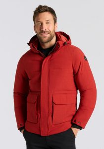 Steppjacke “GW 26 MN QLTD JCKT”, Herren, Gr. L, rot (feuerrot), Obermaterial: 100% Polyester. Futter: 100% Polyester. Wattierung: 100% Polyester, G.I.G.A. DX BY KILLTEC, Jacken Steppjacke