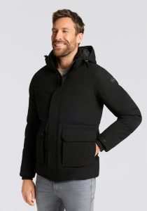 Steppjacke “GW 26 MN QLTD JCKT”, Herren, Gr. L, schwarz, Obermaterial: 100% Polyester. Futter: 100% Polyester. Wattierung: 100% Polyester, G.I.G.A. DX BY KILLTEC, Jacken Steppjacke