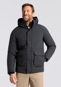 Steppjacke “GW 26 MN QLTD JCKT”, Herren, Gr. 4XL, grau (anthrazit), Obermaterial: 100% Polyester. Futter: 100% Polyester. Wattierung: 100% Polyester, G.I.G.A. DX BY KILLTEC, Jacken Steppjacke