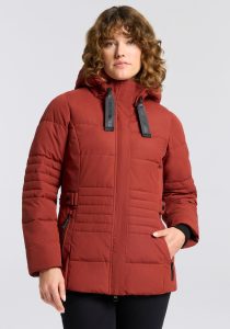 Steppjacke “GW 25 WMN QLTD JCKT”, Damen, Gr. 38, rot (dunkel feuerrot), Obermaterial: 88% Polyester, 12% Baumwolle. Futter: 100% Polyester, G.I.G.A. DX BY KILLTEC, Jacken Steppjacke