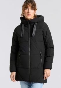 Funktionsparka “GW 30 WMN QLTD PRK”, Damen, Gr. 42, schwarz, Obermaterial: 100% Polyester. Futter: 100% Polyester. Wattierung: 100% Polyester, G.I.G.A. DX BY KILLTEC, Jacken, wärmend & winddicht & wasserabweisend