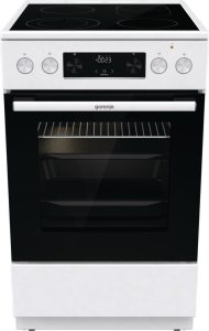 GORENJE Elektro-Standherd “GECS5C”, Energieeffizienz: A (A+++-D), weiß, Herdsets