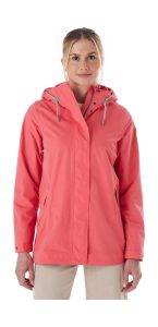 Funktionsjacke “Damen Funktionsjacke OOGS 1”, Damen, Gr. 36, orange (koralle), Obermaterial: 100% Polyester.Futter: 100% Polyester, G.I.G.A. DX BY KILLTEC, Jacken Funktionsjacke, Wasserdichte Damenjacke, regulierbar, Teflon EcoElite™-Imprägnierung