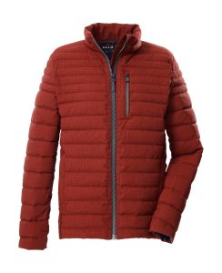 Steppjacke “GW 29 MN QLTD JCKT”, Herren, Gr. L, rot (feuerrot), Obermaterial: 100% Polyester.Futter: 100% Polyester.Füllung: 100% Polyester, G.I.G.A. DX BY KILLTEC, Jacken Steppjacke, Herrenjacke: wasserabweisend, atmungsaktiv, Teflon EcoElite™
