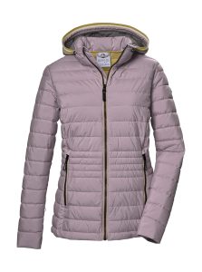 Steppjacke “GS 69 WMN QLTD JCKT”, Damen, Gr. 38, lila (lavendel), Obermaterial: 100% Polyester.Futter: 100% Polyester.Füllung: 100% Polyester, G.I.G.A. DX BY KILLTEC, Jacken Steppjacke, Wasserabweisende, winddichte, atmungsaktive Damen Steppjacke
