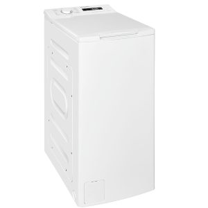 EXQUISIT Waschmaschine Toplader, Energieeffizienz: A (A-G), weiß, B:40cm H:87cm T:64cm, Waschmaschinen, Rückenschonend: bequem von oben zu beladen mit softer Türöffnung
