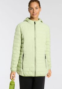Steppjacke “GS 65 WMN QLTD JCKT”, Damen, Gr. 42, grün (frühlingsgrün), Obermaterial: 100% Polyester. Futter: 100% Polyester. Wattierung: 100% Polyester, G.I.G.A. DX BY KILLTEC, Jacken Steppjacke