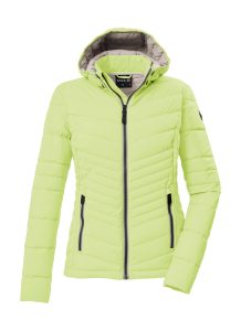 Steppjacke “GS 91 WMN QLTD JCKT”, Damen, Gr. 36, limette, Obermaterial: 100% Polyester.Futter: 100% Polyester.Füllung: 100% Polyester, G.I.G.A. DX BY KILLTEC, Jacken Steppjacke, Damen Steppjacke: wasserabweisend, winddicht, atmungsaktiv