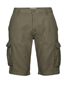 Bermudas “GS 93 MN BRMDS”, Herren, Gr. 50, Normalgrößen, grün (olivgrün), Obermaterial: 100% Baumwolle.Futter: 70% Polyester, 30% Baumwolle, G.I.G.A. DX BY KILLTEC, Hosen Bermudas, Baumwoll-Bermuda mit vielen Taschen, Autolock-Zipper, Gürtelschlaufen