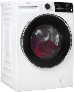 BEKO Waschmaschine “B5WFT78410W”, Energieeffizienz: A (A-G), weiß, B:60cm H:84cm T:58cm, Waschmaschinen, Dank SteamCure beseitigt Dampf Flecken und reduziert Falten