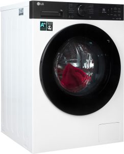 LG Waschmaschine “Serie X7 F4WX709YP”, Energieeffizienz: A (A-G), weiß, B:60cm H:85cm T:57cm, Waschmaschinen, AI Wash, ThinQ App inkl. Programm-Download, 14-Minuten-Kurzprogramm