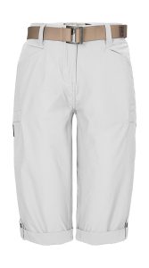 3/4-Hose “GS 9 WMN PNTS”, Damen, Gr. 36, Normalgrößen, naturweiß, Obermaterial: 100% Polyester.Futter: 80% Polyester, 20% Baumwolle, G.I.G.A. DX BY KILLTEC, Hosen, Caprihose mit HYDROCOOL, schnelltrocknend, krempelbar, Comfort-Stretch