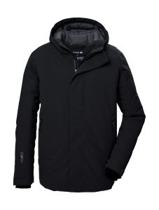 Funktionsjacke “GW 11 MN JCKT”, Herren, Gr. XXL, schwarz, Obermaterial: 100% Polyester.Futter: 100% Polyester.Füllung: 100% Polyester, G.I.G.A. DX BY KILLTEC, Jacken Funktionsjacke, Wasserdichte, atmungsaktive Winterjacke mit verstellbarer Kapuze