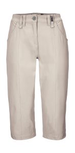3/4-Hose “GS 8 WMN PNTS”, Damen, Gr. 36, Normalgrößen, hellbeige, Obermaterial: 100% Polyester.Futter: 80% Polyester, 20% Baumwolle, G.I.G.A. DX BY KILLTEC, Hosen, Caprihose mit HYDROCOOL, schnelltrocknend, Comfort-Stretch