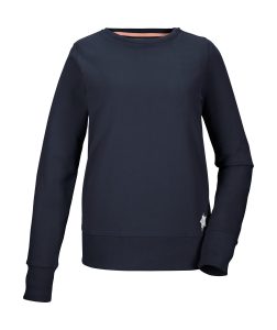 Sweatshirt “GS 27 WMN SWT SHRT”, Damen, Gr. 36, navy, Obermaterial: 100% Baumwolle, G.I.G.A. DX BY KILLTEC, Sweatshirts Sweatshirt, Weiches Baumwoll-Sweatshirt mit Carbon Finish und Applikation