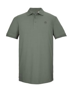 Poloshirt “GS 53 MN PLSHRT”, Herren, Gr. L, dunkelgrün, Obermaterial: 100% Baumwolle.Obermaterial 2: 95% Baumwolle, 5% Elasthan, G.I.G.A. DX BY KILLTEC, ohne Ausschnitt, Shirts, Herren Polo-Shirt, 100% Baumwolle, Carbon Finish, weich.