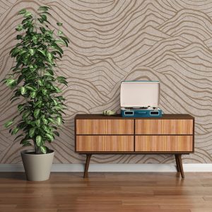 Vliestapete A.S. CRÉATION “Jade 2 3D-Tapete Mustertapete Metallic-Effekt 3D”, beige (beige,gold,grau), B:0,53m H:0,02m L:10,05m, Vlies, Tapeten, Vliestapete Grafik für Schlafzimmer Küche Wohnzimmer 3D Design modern