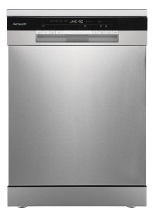 HANSEATIC Standgeschirrspüler “HG6085A147831ES”, Energieeffizienz: A (A-G), silber (silberfarben), B:59,8cm H:85cm T:60cm, Geschirrspüler, inkl. 3 Jahre Herstellergarantie