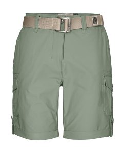 Shorts “GS 6 WMN SHRTS”, Damen, Gr. 36, Normalgrößen, dunkelgrün, Obermaterial: 100% Polyester.Futter: 80% Polyester, 20% Baumwolle, G.I.G.A. DX BY KILLTEC, Hosen Shorts, Shorts mit HYDROCOOL, schnelltrocknend, Comfort-Stretch, USF 60+