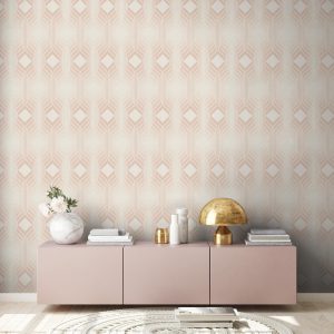 Vliestapete A.S. CRÉATION “Retro Chic 3D-Tapete Mustertapete Vintage 3D”, beige (beige,creme,weiß), B:0,53m H:0,02m L:8,5m, Vlies, Tapeten, Vliestapete Kacheln für Schlafzimmer Küche Wohnzimmer 3D Design modern