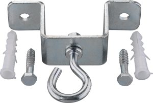 POWERZONE Deckenhalterung Silber, Herren, Größe: 0