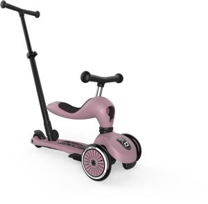 Scoot & Ride Highwaykick 1 Push and Go Kinder Scooter Rosa, Herren, Größe: ONE SIZE