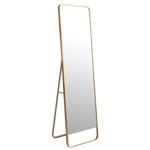 Standspiegel 48 x 160 cm gold